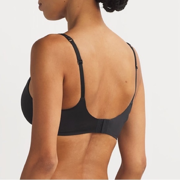 NWT SKIMS Black Ultimate Plunge Push-up‎ Bra Sz 42C MSRP 68 - Picture 2 of 8